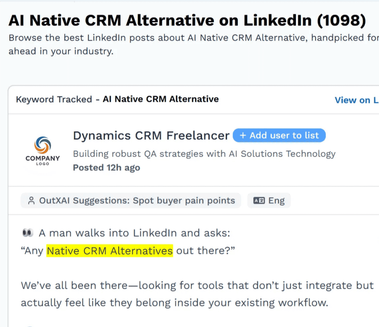 Brand mentions tracking