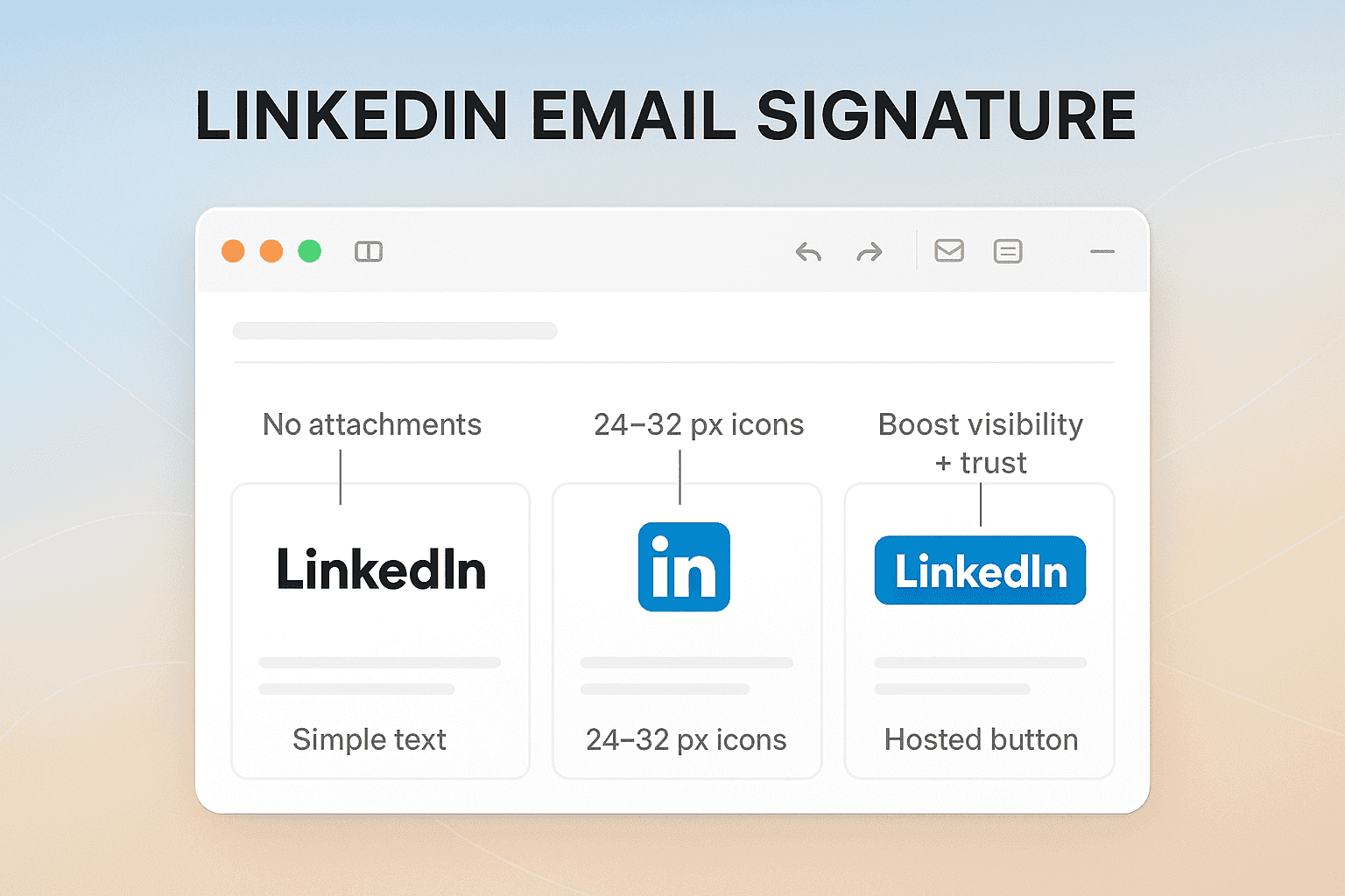 LinkedIn Email Signature