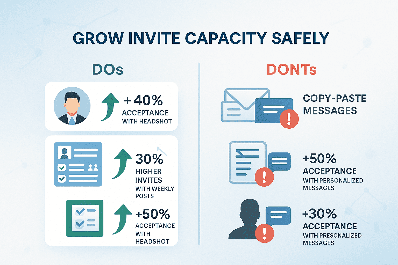 Grow Invite Capacity Safely