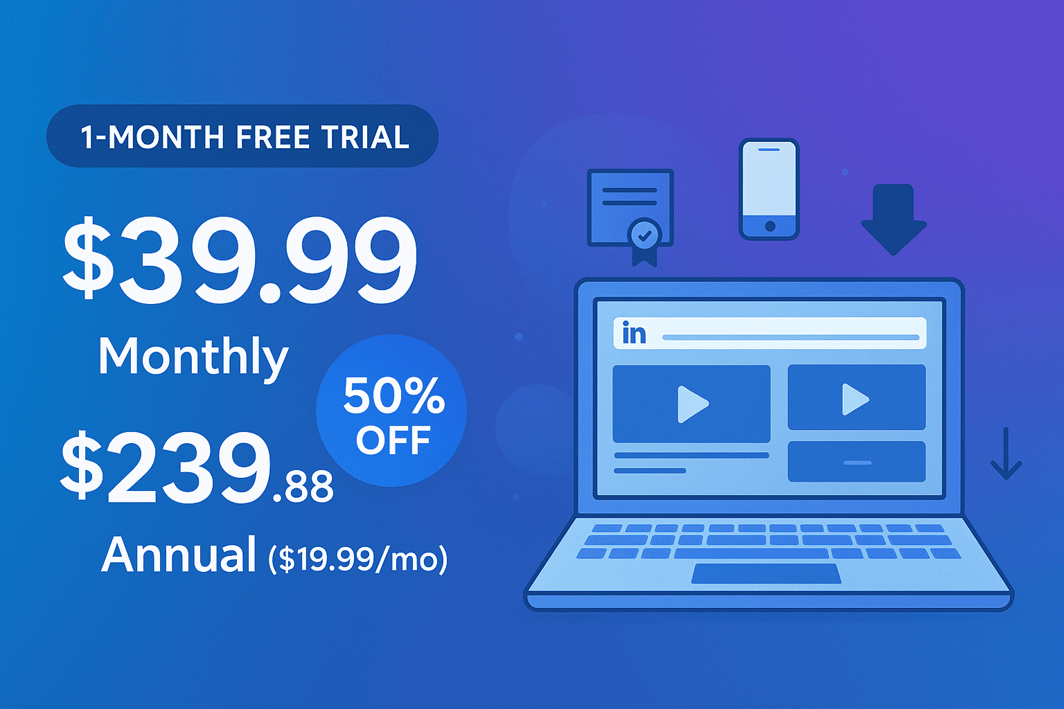 How much is LinkedIn Learning for an Individual?