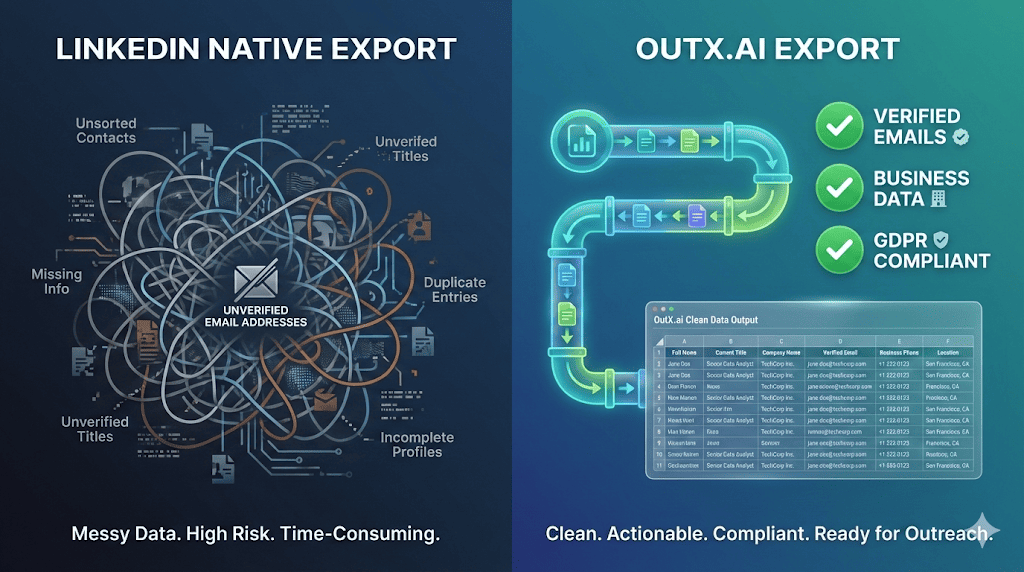 How to Export LinkedIn Contacts to Excel [in 2 min]