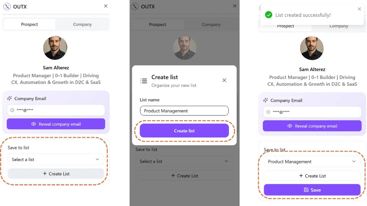 Step 3 - Add Prospects & Companies